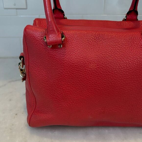 Kate Spade Bag Purse Handbag Leather Grand Park Hadlen Pebbled Crossbody Satchel - Picture 5 of 16